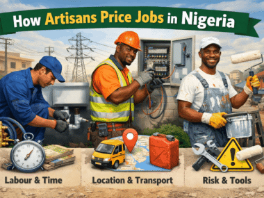 How Artisans Price Jobs (Plumbers, Electricians, Painters) in Nigeria