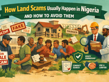 How Land Scams Usually Happen in Nigeria and How to Avoid Them