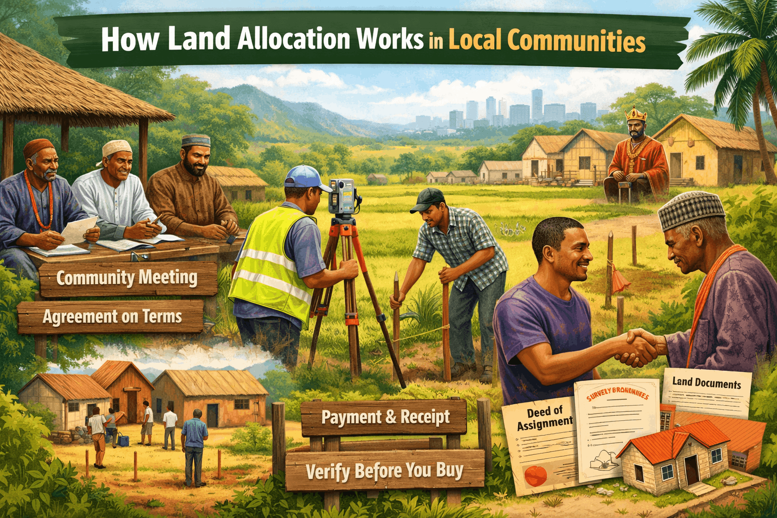 How Land Surveys Are Done and Verified in Nigeria