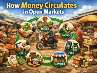 How Money Circulates in Open Markets