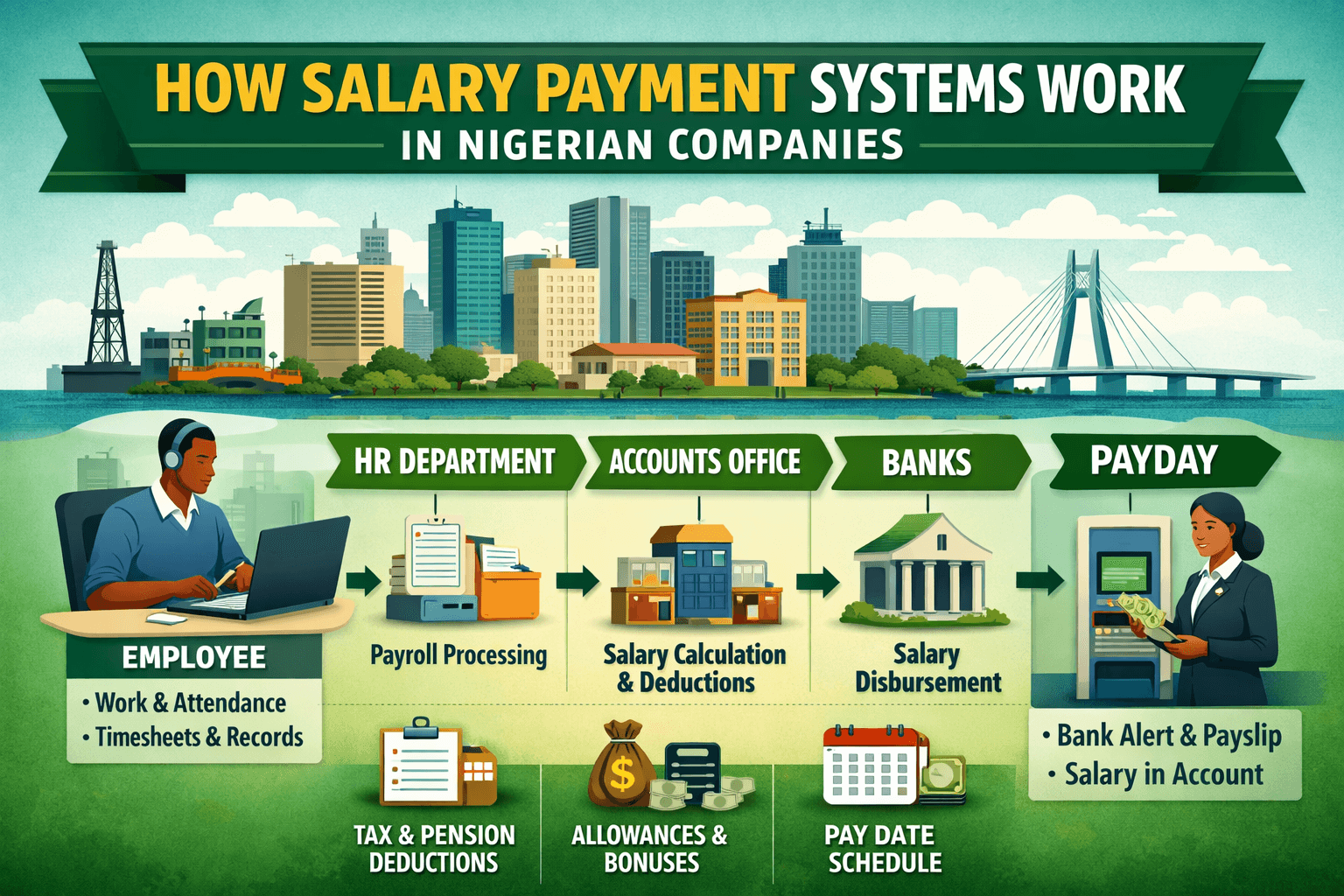 How Salary Payment Systems Work in Nigerian Companies