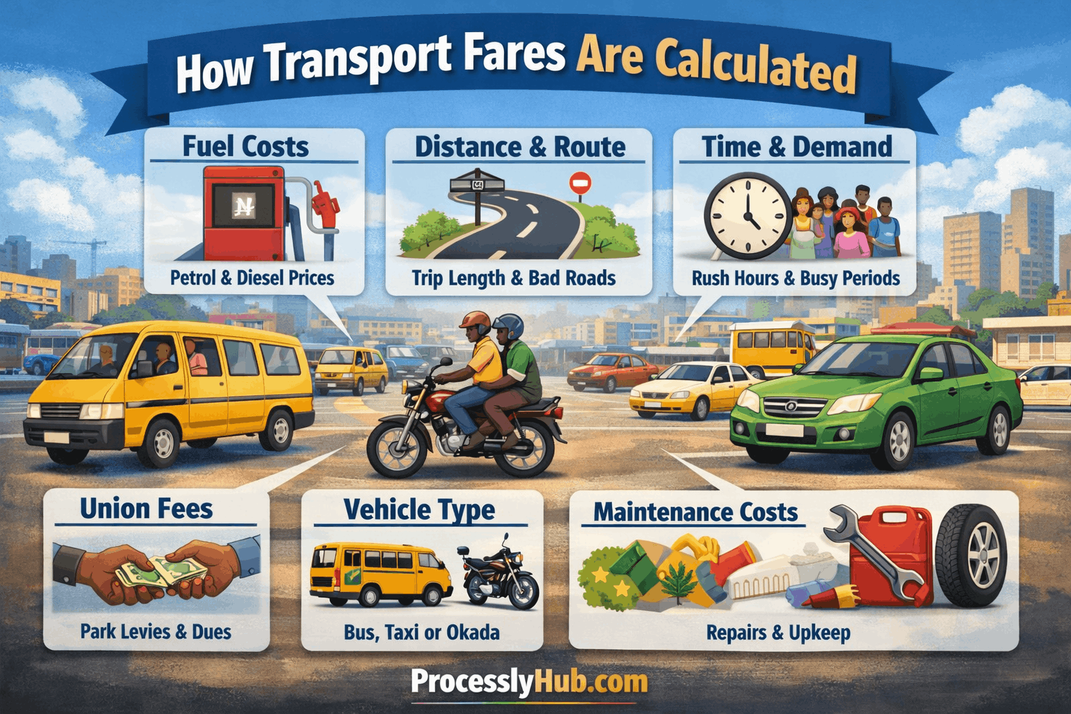 How Transport Fares Are Calculated in Nigeria