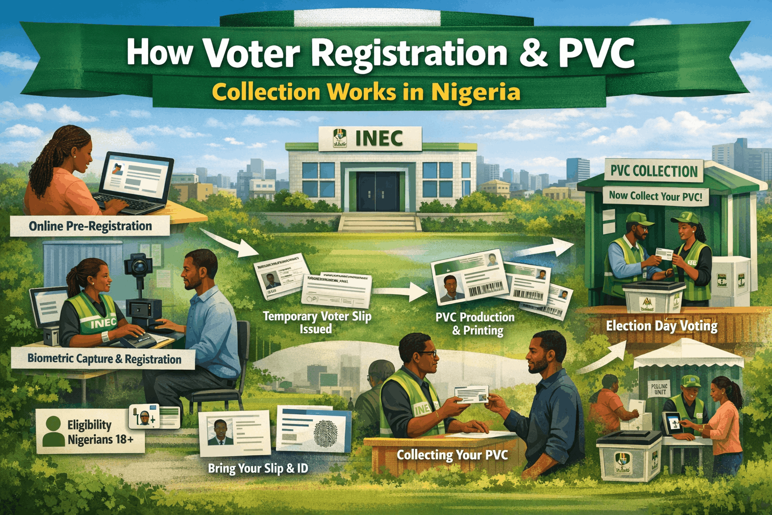 How Voter Registration and PVC Collection Works in Nigeria
