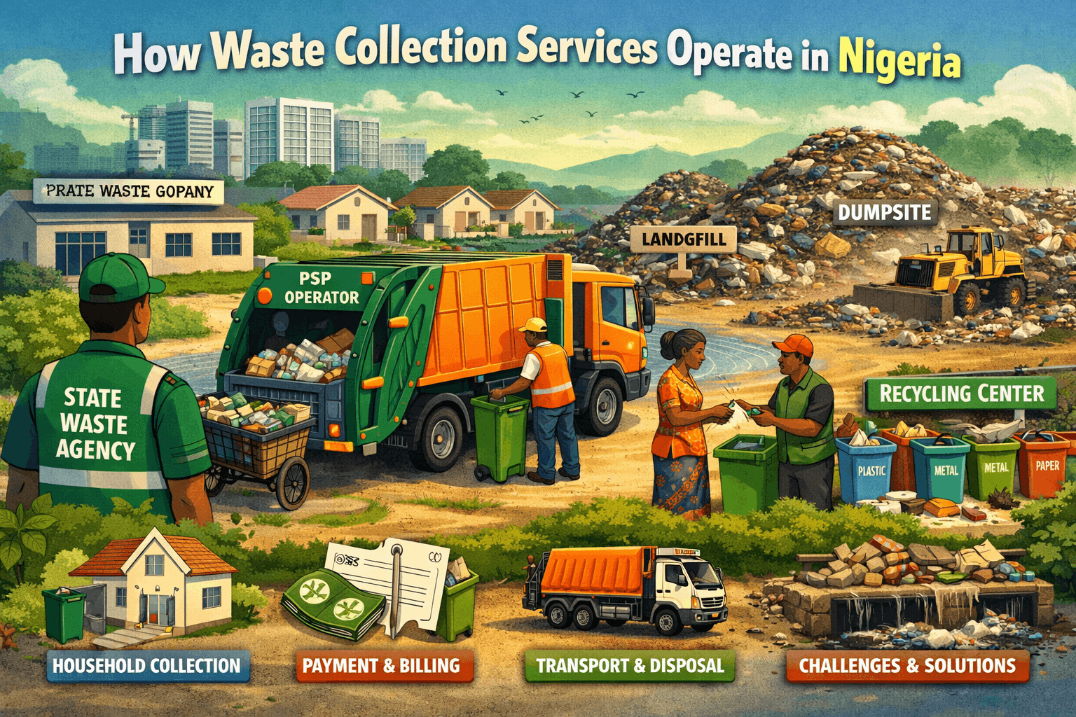 How Waste Collection Services Operate in Nigeria