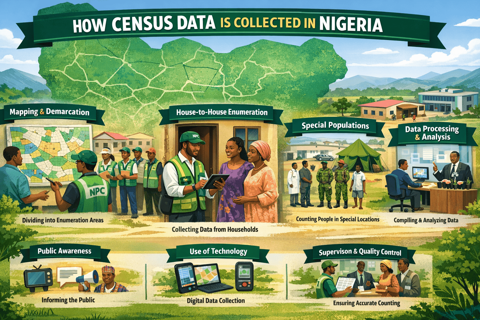 How Census Data Is Collected in Nigeria