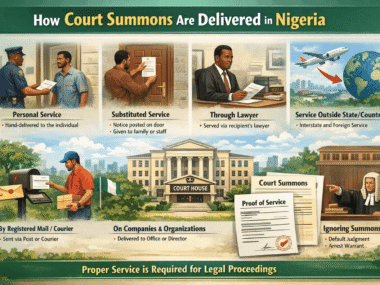 How Court Summons Are Delivered in Nigeria