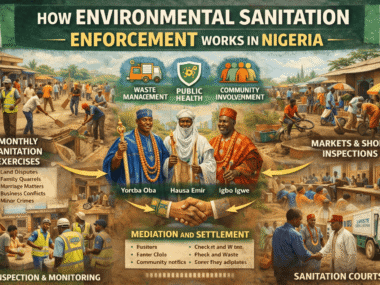How Environmental Sanitation Enforcement Works in Nigeria