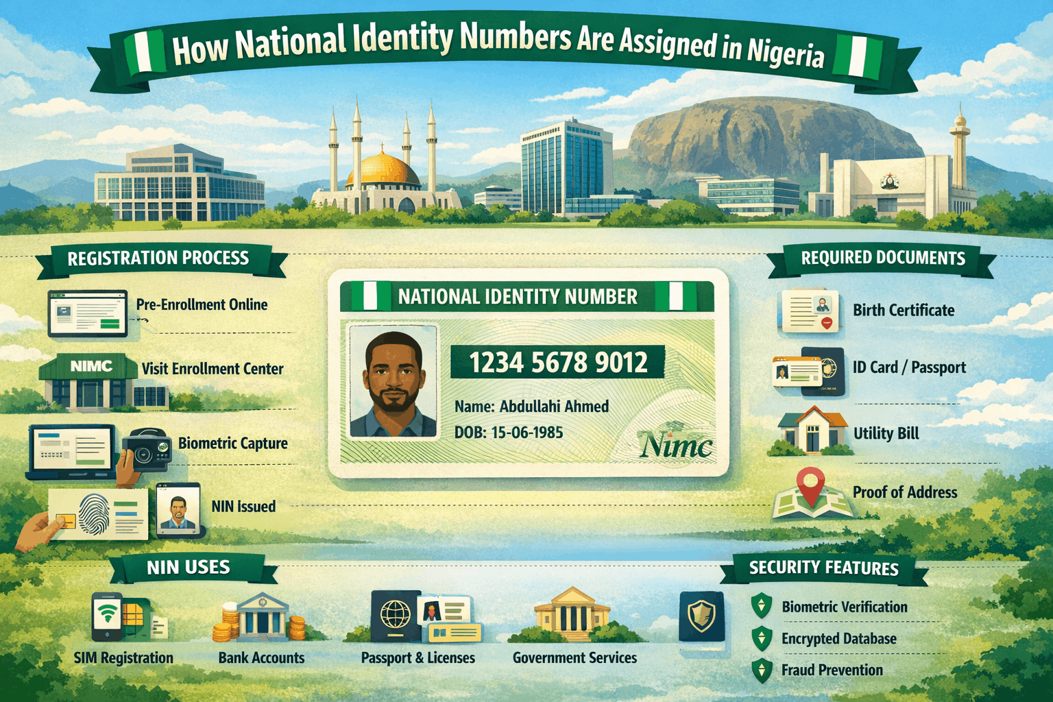 How National Identity Numbers Are Assigned in Nigeria