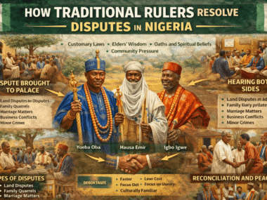 How Traditional Rulers Resolve Disputes in Nigeria
