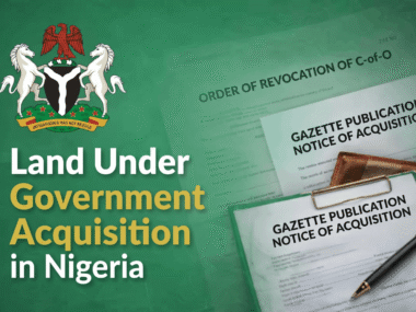 Land Under Government Acquisition in Nigeria