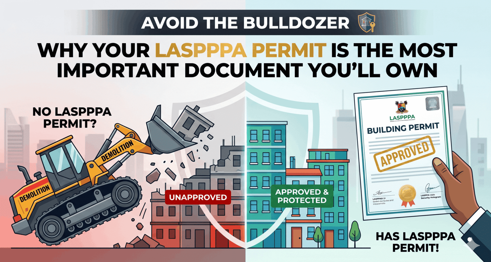 Avoid the Bulldozer Why Your LASPPPA Permit is the Most Important Document You’ll Own